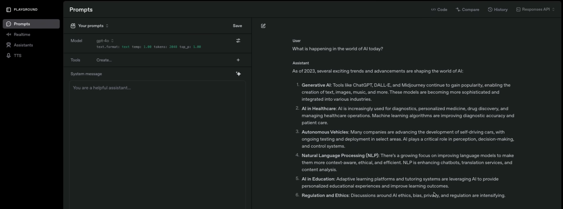 OpenAI Agents SDK primitives