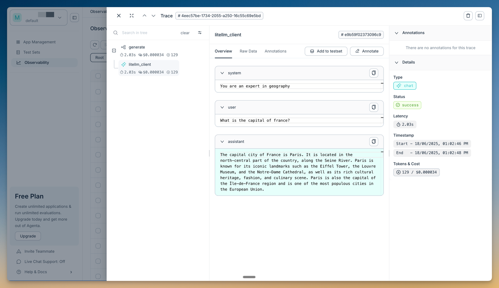 Agenta open-source LLMOps platform